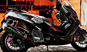 Nmax New Merah Modifikasi